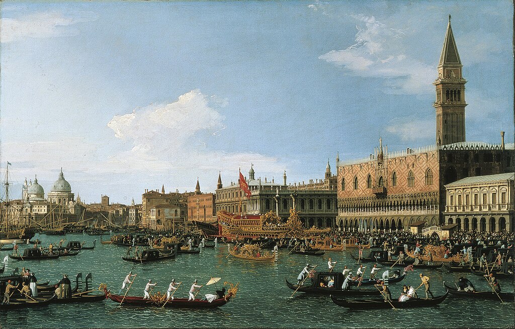 Oeuvre du Vénitien Canaletto 