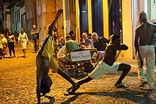 Bahian street capoeira in 2014. Capoeira em Lencois, na Chapada Diamantina, Bahia Brasil.jpg