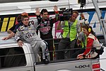 Thumbnail for File:Carl Edwards and Jeff Gordon at Sharpie 500 (3852286154).jpg