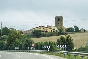 Castildelgado - pejzaż miasta