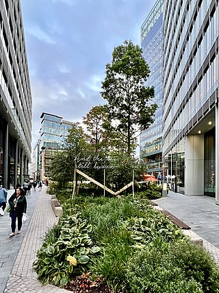 <span class="mw-page-title-main">Spinningfields</span> Central business district in Manchester, England