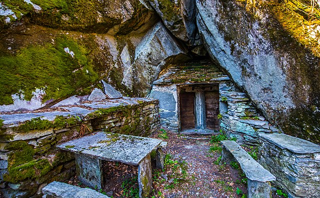 Grotto in Cevio