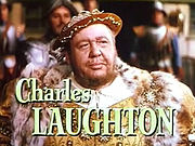 Charles Laughton dans le rôle d'Henri VIII