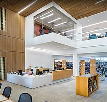 Charney Hall - Law Library Reference Desk Charney Hall Law Library .jpg