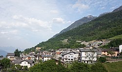 Skyline of Charvensod