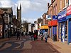 One of Chorley's main shopping streets.