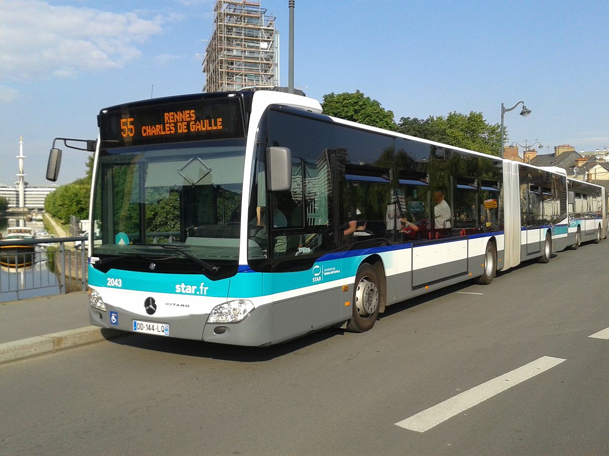 Lignes de bus  de Rennes m tropolitaines  Wikip dia