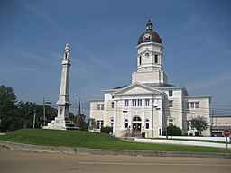 Claiborne Countys domstolshus i Port Gibson.