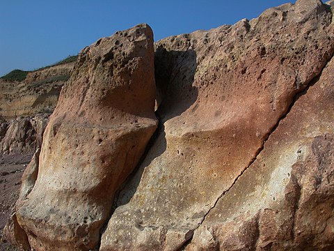 Rock formation, erosion