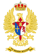 Escudo de la desaparecida VII Región Militar (Hasta 1984)