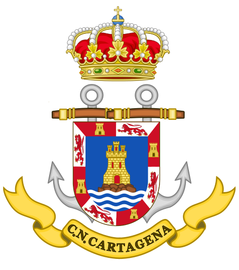 File:Coat of Arms of the Spanish Navy Naval Command of Cartagena.svg