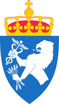 Coat of arms of the Norwegian Defence Materiel Agency.svg