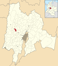 Albán ubicada en Cundinamarca