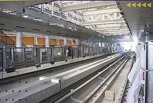 Construction of Cawang LRT Station.jpg