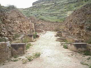 Contrebia Leucade, puerta norte de la ciudad.