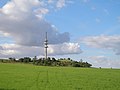 Funkturm und Cospoth-Gipfel von Süden gesehen