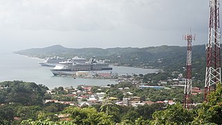 Coxen Hole Place in Bay Islands, Honduras