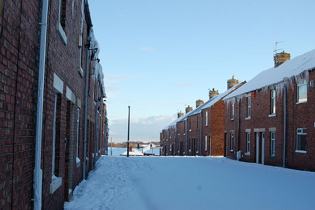 Cuthbert Street and Aged Miner's Cottages
