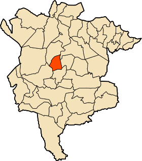 Ubicación de Ouled Sidi Brahim