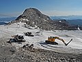 Liftstützen auf dem Gjaidsteinsattel