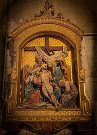 Histoire de la crucifixion du Christ, « Jésus est remis à sa Sainte mère »