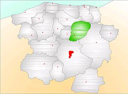 Distretto di Devrekani – Mappa