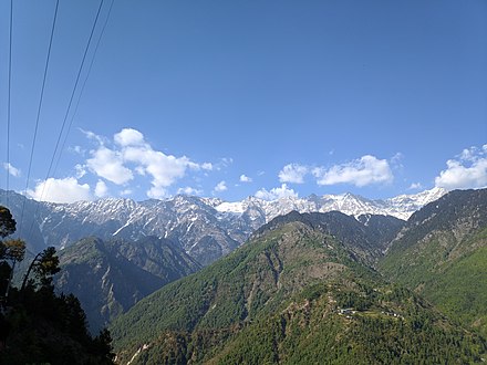 Dhauladhar Range from Naddi viewpoint