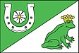 Dolní Radechová zászlaja