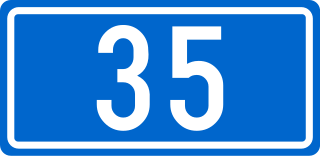 <span class="mw-page-title-main">D35 road (Croatia)</span> State road in northwestern Croatia