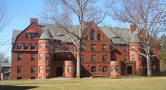 Buildings of the Abbot Academy nowadays. Draper Hall Abbot Academy Andover MA.jpg