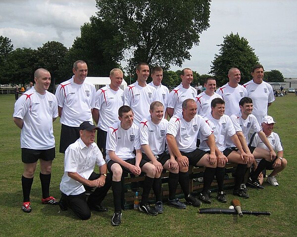 The English (EBA) team