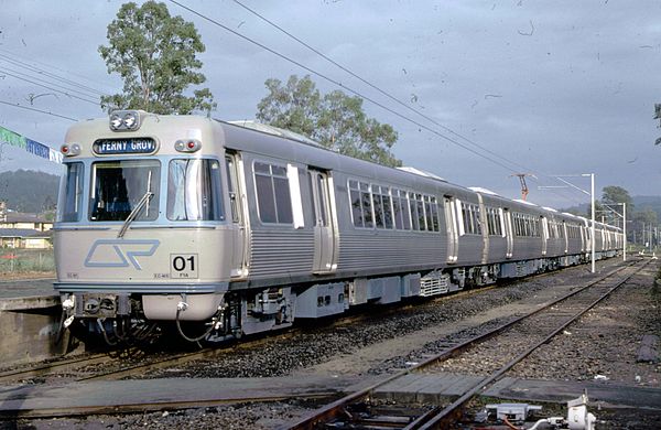 Queensland Rail's Electric Multiple Units have been operating in South East Queensland since electrification commenced in 1979