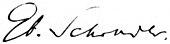 signature d'Eberhard Schrader