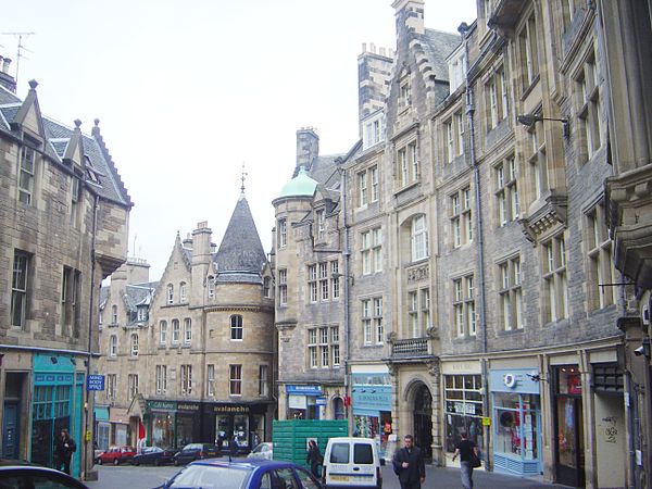 Cockburn Street in Edinburgh