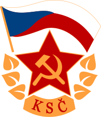 Emblem of the Communist Party of Czechoslovakia