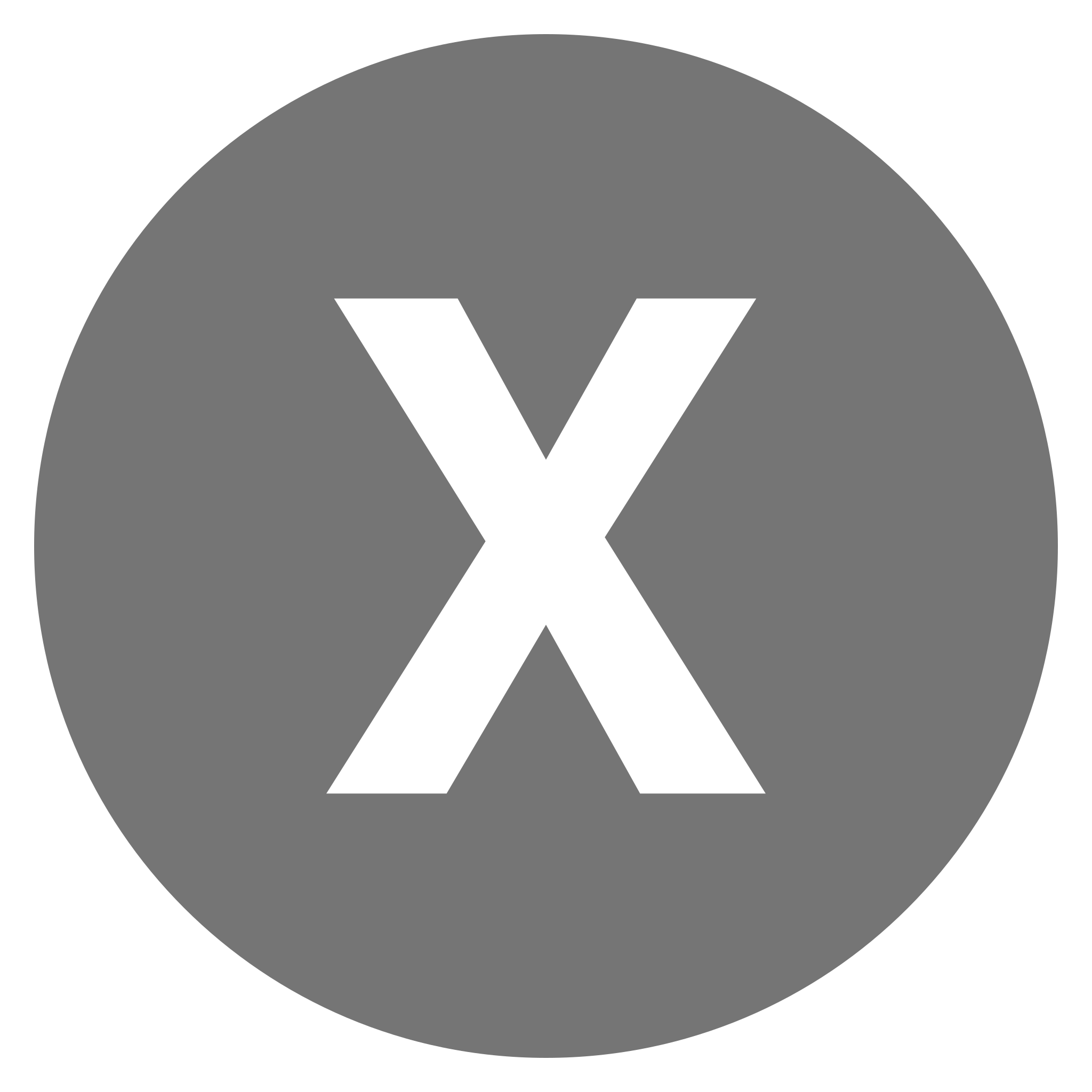 File:Eo circle grey letter-x.svg - Wikimedia Commons