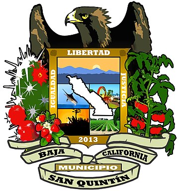 File:Escudo Municipio San Quintín.jpg