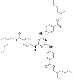 <span class="mw-page-title-main">Ethylhexyl triazone</span> Chemical compound