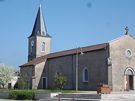 De kerk van Étrez