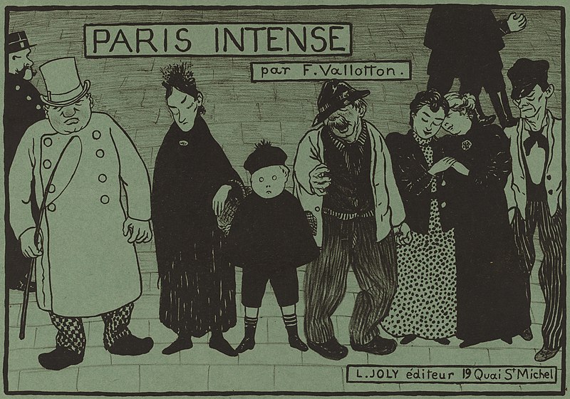 File:Félix Vallotton, Album Cover for "Paris Intense", 1894, NGA 42214.jpg