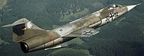 F-104 Starfighter F-104G Starfighter JG 74 in flight 1965.jpg