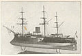 FMIB 47785 Cuirasse d'Escadre le Redoutable, construit sur les plans de Mde Bussy, ingenieur de la Marine, lance a Toulon en 1876.jpeg