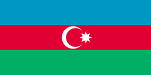 Aserbajdsjans Flag