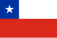 Flag of Chile (canton: Naval Jack of Chile)