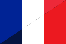 couleurs du drapeau français