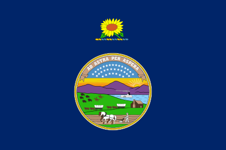 State flag from 1927 to 1961