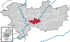 Poziția localității Florstadt