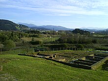 Roman town remains in Forua