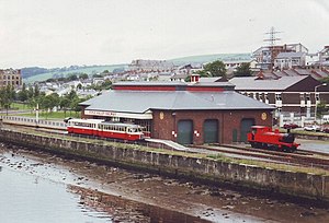 Foyle Valley Railway station dan gudang, Derry, Co. Londonderry - geograph.org.inggris - 1494676.jpg