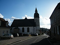 L'église Saint-Martin.